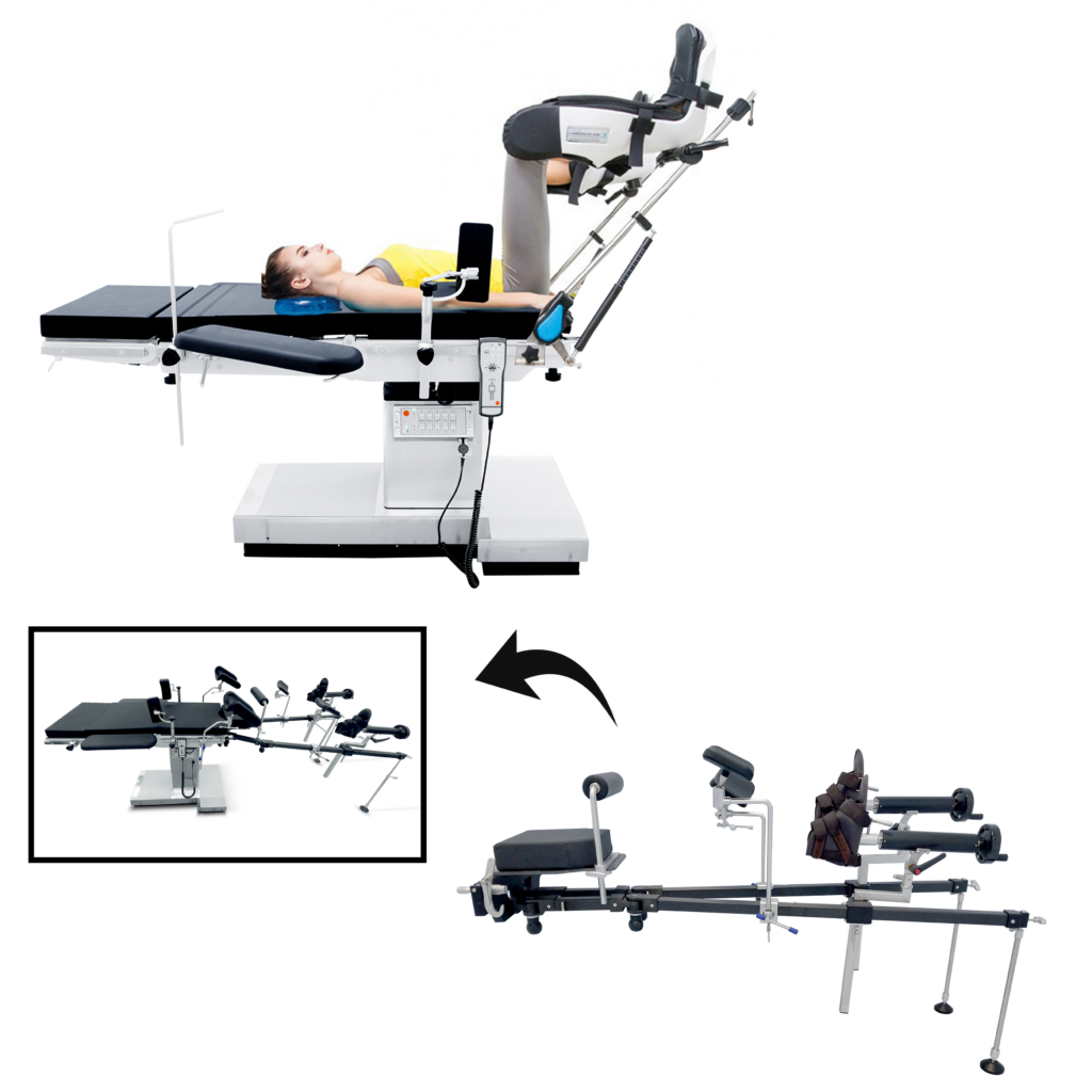 Operating Table Zetro 310 included Orthopedic Basic + Spine Surgery Frame